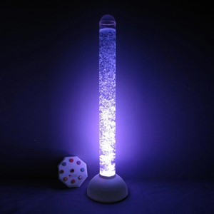 Superactive LED Bubble Tube & 9-Way Wireless Controller Bundle